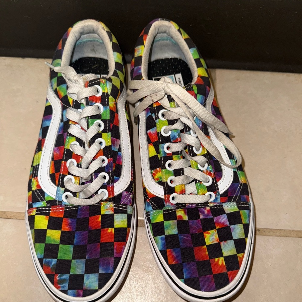 Vans Multicolor Checkered Sneakers